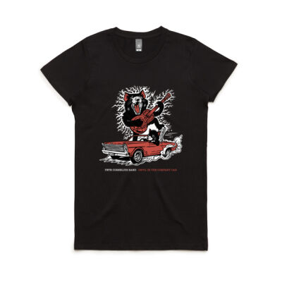 Pete Cornelius Band "Devil in the Company Car" Womens Tee Thumbnail